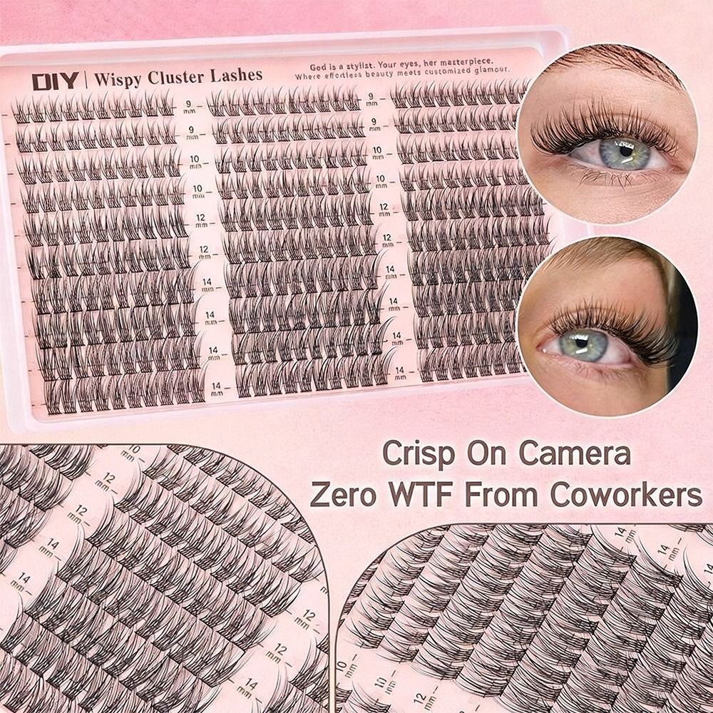 10-16mm Length False Eyelashes - Eyelash Extension Natural Look 评论和价格