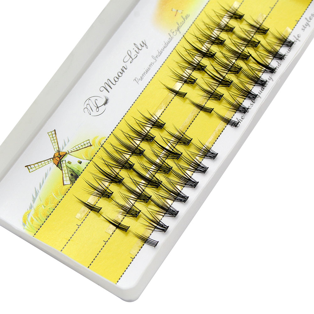 Custom Logo 3D Fluffy Natural  - Eyelash Extension Russian 评论和价格