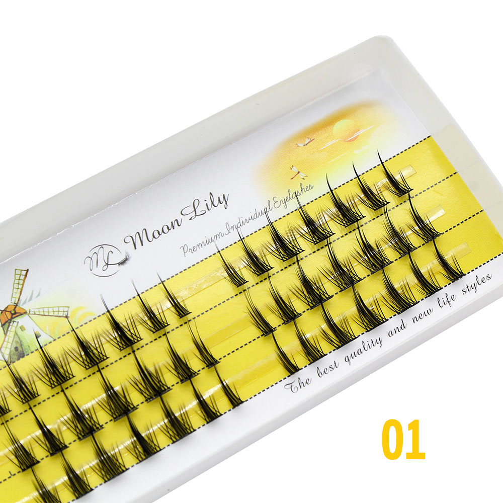 Custom Logo 3D Fluffy Natural  - Eyelash Extension Russian 评论和价格