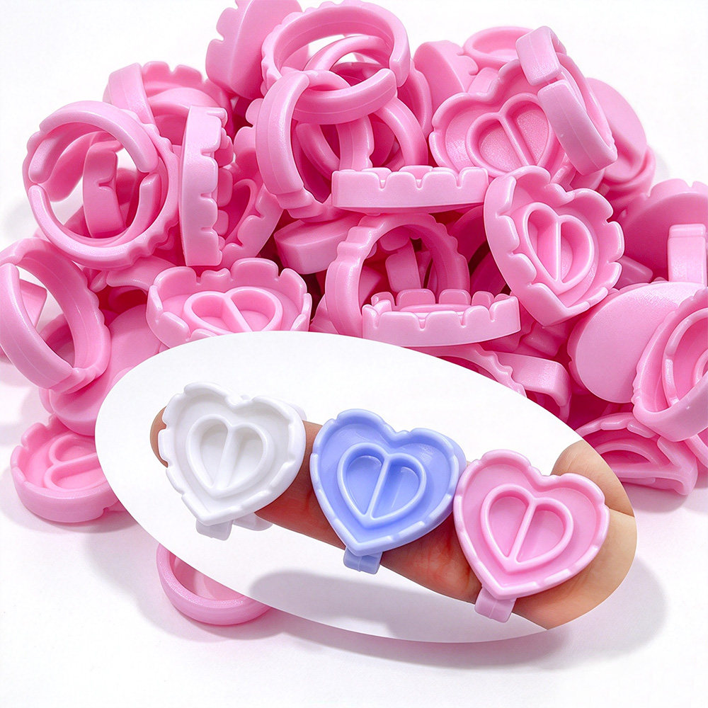 500Pcs Eyelash Glue Fan Cup Ri - Eyelash Extension Look 评论和价格